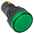 L20-AR9-GP SINALEIRO LED 22MM 12VCC/VCA VERDE I25802 METALTEX - Imagem 4