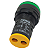 L20-AR2-GP SINALEIRO LED 22MM 220VCA VERDE I25373 METALTEX - Imagem 3