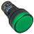 L20-AR1-GP SINALEIRO LED 22MM 110VCC/VCA VERDE I25431 METALTEX - Imagem 4