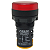 L20-AR6-R SINALEIRO LED 22MM 250VCC VERMELHO I25884 METALTEX - Imagem 2