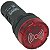 BZ20-2L-R SINALIZADOR 22MM SONORO LED 220VCA VERMELHO I11235 METALTEX - Imagem 2