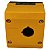 TN2-B1E CAIXA PLÁSTICA PARA BOTÃO 22MM 1 FURO COR AMARELA I14014 METALTEX - Imagem 2