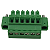 MCVR 1,5/ 6-STF-3,5 CONECTOR PARA PLACA DE CIRCUITO IMPRESSO VERDE 1863343 PHOENIX CONTACT - Imagem 2