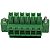 MCVR 1,5/ 6-STF-3,5 CONECTOR PARA PLACA DE CIRCUITO IMPRESSO VERDE 1863343 PHOENIX CONTACT - Imagem 1