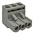 MSTB 2,5/ 3-ST-5,08 ABGY AU CONECTOR PARA PLACA DE CIRCUITO IMPRESSO 1849396 PHOENIX CONTACT - Imagem 3