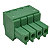 BCP-350- 4 GN CONECTOR PARA PLACA DE CIRCUITO IMPRESSO BRANCO-VERDE 5441223 PHOENIX CONTACT - Imagem 1