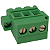 MVSTBW 2,5 HC/ 3-STF-5,08 CONECTOR PARA PLACA DE CIRCUITO IMPRESSO VERDE 1913073 PHOENIX CONTACT - Imagem 2