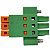 QC 0,5/ 3-STF-3,81 CONECTOR DA PLACA DE CIRCUITO IMPRESSO VERDE 1897555 PHOENIX CONTACT - Imagem 3