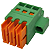 QC 0,5/ 3-STF-3,81 CONECTOR DA PLACA DE CIRCUITO IMPRESSO VERDE 1897555 PHOENIX CONTACT - Imagem 1