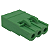 MSTBC 2,5/ 3-ST-5,08 CONECTOR PARA PLACA DE CIRCUITO IMPRESSO VERDE 1808829 PHOENIX CONTACT - Imagem 2