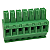 MCVR 1,5/ 7-ST-3,81 CONECTOR PARA PLACA DE CIRCUITO IMPRESSO VERDE 1827172 PHOENIX CONTACT - Imagem 1