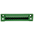 DFK-MSTB 2,5/11-G-5,08 HEADER DE PASSAGEM VERDE 0707329 PHOENIX CONTACT - Imagem 2