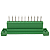 DFK-MSTB 2,5/11-G-5,08 HEADER DE PASSAGEM VERDE 0707329 PHOENIX CONTACT - Imagem 1