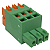 QC 0,5/ 3-ST-3,81 CONECTOR DA PLACA DE CIRCUITO IMPRESSO VERDE 1897403 PHOENIX CONTACT - Imagem 1