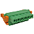 FKCOR 2,5/ 6-ST-5,08-LR CONECTOR PARA PLACA DE CIRCUITO IMPRESSO VERDE 1861739 PHOENIX CONTACT - Imagem 1