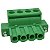 MSTB 2,5/ 4-STF-5,08 CONECTOR PARA PLACA DE CIRCUITO IMPRESSO VERDE 1778001 PHOENIX CONTACT - Imagem 1