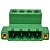 IC 2,5/ 4-STGF-5,08 CONECTOR PARA PLACA DE CIRCUITO IMPRESSO VERDE 1825527 PHOENIX CONTACT - Imagem 1