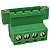 IC 2,5/ 4-STGF-5,08 CONECTOR PARA PLACA DE CIRCUITO IMPRESSO VERDE 1825527 PHOENIX CONTACT - Imagem 2