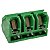 GSMKDS 3/ 3 BORNE DA PLACA DE CIRCUITO IMPRESSO VERDE 1733033 PHOENIX CONTACT - Imagem 3