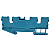 ST 2,5-QUATTRO/4P BU BORNE CONECTOR DE PASSAGEM AZUL 3042081 PHOENIX CONTACT - Imagem 1