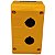 TN2-B2E CAIXA PLÁSTICA PARA BOTÃO 22MM 2 FUROS AMARELA I25349 METALTEX - Imagem 2