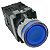 M20IGR-BL7-1C PULSADOR ILUMINADO 22MM METÁLICO AZUL 24V 1NA+1NF I23335 METALTEX - Imagem 3
