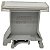 BM-AP POSTE FINAL CINZA LINHAS BM E BS I13965 METALTEX - Imagem 1