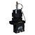 P20KNR2-B-1A SELETORA COM CHAVE 22MM PLÁSTICO 2 POSIÇÕES FIXAS 90 GRAUS 1NA I23300 METALTEX - Imagem 1