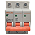 NX3-3C10 MINI DISJUNTOR 3KA 3 PÓLOS CURVA C 10A I27680 METALTEX - Imagem 1