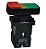 P20IDL-Y7-1C BOTÃO DUPLO ILUMINADO 22MM PLÁSTICO VERD/VERM 24V 1NA+1NF I24000 METALTEX - Imagem 1