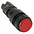 LU401/13 BOTÃO 016 REDONDO SALIENTE IMPULSO VERMELHO 1NA+1NF 11601513 SCHMERSAL - Imagem 1