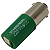 S1LS/15 220VCA/CC BA9S SINALIZADOR 1 LED SMD ALTO BRILHO VERDE 19178115 SCHMERSAL - Imagem 1
