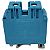 UK 35 BU BORNE CONECTOR DE PASSAGEM AZUL 3008025 PHOENIX CONTACT - Imagem 1