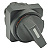 ACPQ260/01 COMUTADOR 022 CURTO 2 TRAVAS DEFASADO QUADRADO PRETO 13083101 SCHMERSAL - Imagem 1