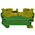 ST 4-PE BORNE DE PROTEÇÃO À MOLA VERDE-AMARELO 3031380 PHOENIX CONTACT - Imagem 1