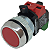 BZ3/03+E111 BOTÃO 030 FACEADO ZAMAK VERMELHO 1NA+1NF 12833903 SCHMERSAL - Imagem 3
