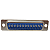 DBSM-25 CONECTOR DB SOLDA FIO 25 VIAS MACHO I04621 METALTEX - Imagem 3