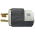 HBL7102C CONECTOR PLUG TRAVAMENTO 2 PÓLOS 2 FIOS L2-20P 20A 250V HUBBELL - Imagem 2