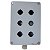 CX BOTOEIRA P6/0622-C CZ 140X200X90 CAIXA DE ALUMÍNIO CINZA 169093 SCHMERSAL - Imagem 1