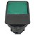 QP2/15 BOTÃO 022 ILUMINADO QUADRADO FACEADO VERDE 13009315 SCHMERSAL - Imagem 1