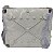 B-171 CAIXA PVC CINZA 174X145X84 BIKI - Imagem 3