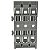 221-2523 BASE DE MONTAGEM PARA 3 CONECTORES INLINE COM ALAVANCA PARA MONTAGEM COM PARAFUSO WAGO - Imagem 3