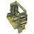 221-549/002-053 SUPORTE PARA FIXAÇÃO EM TRILHO DIN LINHA 221 DE 10 VIAS 4MM² CINZA ESCURO-AMARELO WAGO - Imagem 3