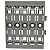 221-2525 BASE DE MONTAGEM PARA 5 CONECTORES INLINE COM ALAVANCA PARA MONTAGEM COM PARAFUSO WAGO - Imagem 1