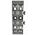 221-2522 BASE DE MONTAGEM PARA 2 CONECTORES INLINE COM ALAVANCA PARA MONTAGEM COM PARAFUSO WAGO - Imagem 1
