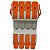 832-099/000-004 CONECTOR 4 VIAS (832-1104/037-000 + 832-1204) 76A PARA CABO ATÉ 25MM² WAGO - Imagem 1