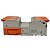832-099/000-004 CONECTOR 4 VIAS (832-1104/037-000 + 832-1204) 76A PARA CABO ATÉ 25MM² WAGO - Imagem 2