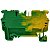 CPG4 BORNE CONECTOR DE PASSAGEM TERRA 4MM² CONEXÃO PUSH-IN CONNECTWELL - Imagem 1