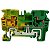 CPG4 BORNE CONECTOR DE PASSAGEM TERRA 4MM² CONEXÃO PUSH-IN CONNECTWELL - Imagem 3