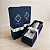 Kit Individual para Padrinhos com Taça de Champanhe Personalizada - Imagem 3
